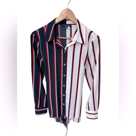 Tommy‎ Hilfiger Striped Blouse – Size SP - Picture 1 of 4
